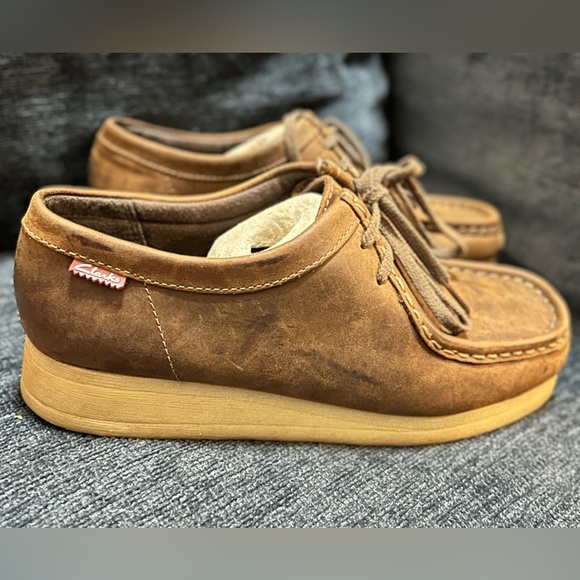 Clarks Tan Leather Loafers for Women - Picture 5 of 7